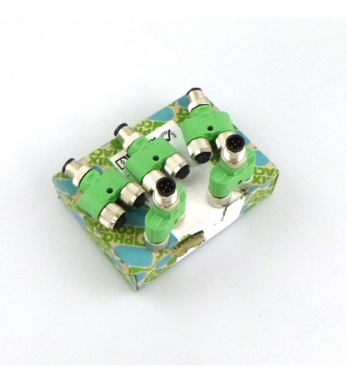 Phoenix Contact Y-Verteiler SAC-3P-M12Y/2XM12FS PE 1683455 (5Stk.) OVP