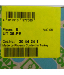 Phoenix Contact Schutzleiter-Reihenklemme UT 35-PE 3044241 (6Stk.) SIE