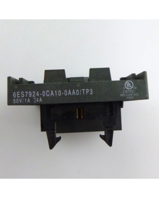 Siemens Anschlussmodul 6ES7924-0CA10-0AA0 NOV