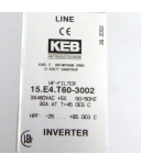 KEB HF-Filter 15.E4.T60-3002 GEB