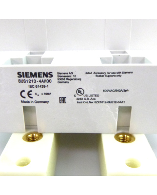 Siemens Sammelschienenadapter 8US1213-4AH00 NOV
