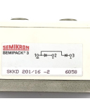 Semikron Dioden Modul SKKD 201/16-2 GEB
