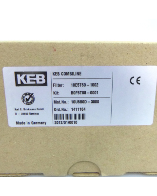 KEB EMC-Filterkit B0F5T88-0001 10E5T60-1002 OVP