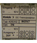 Knick DC-Trennverstärker Typ 4310 A2 24V GEB