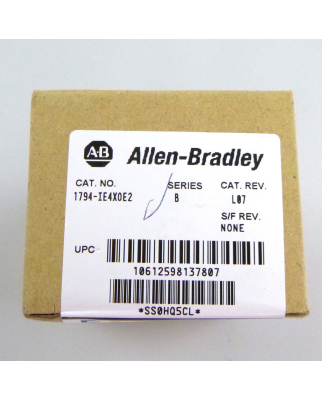 Allen Bradley Analog Combo 1794-IE4XOE2 Ser.B SIE