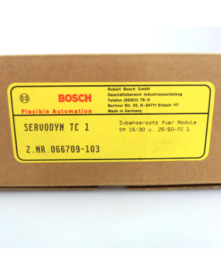 Bosch Servodyn TC 1 Lüfter Zubehörsatz Z. Nr. 066709-103 OVP