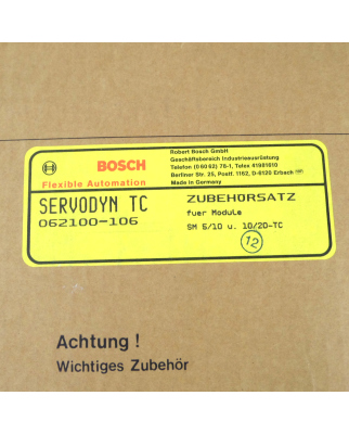 Bosch Servodyn TC Zubehörsatz 062100-106 OVP