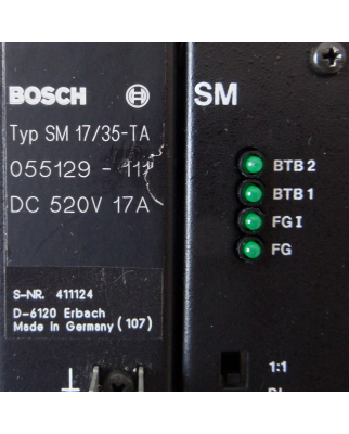 Bosch Servomodul SM 17/35-TA 055129-111 GEB