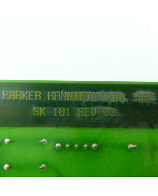 Parker Hannifin Baugruppe SK 101 Rev-03 SBC-0310 GEB