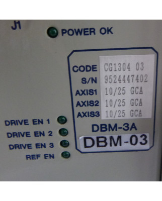 Moog Servo-Drive DBM-03 DBM-3A CG130403 GEB