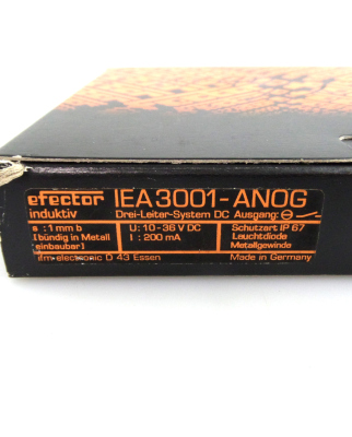 ifm efector induktiver Sensor IE5041 IEA3001-ANOG OVP
