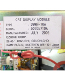 Fanuc 9" CRT Monochrom-Monitor A61L-0001-0092 NOV