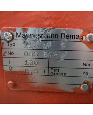 Mannesmann Demag Motor 19/11 K 4 4,10kW + 112 i=130 REM