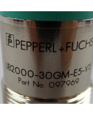 Pepperl+Fuchs Ultraschallsensor UB2000-30GM-E5-V15 097969 NOV