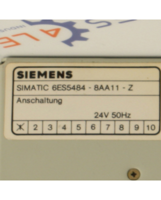 Simatic S5 AS484 6ES5 484-8AA11-Z GEB