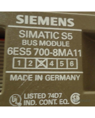 Simatic S5 Busmodul 6ES5 700-8MA11 OVP