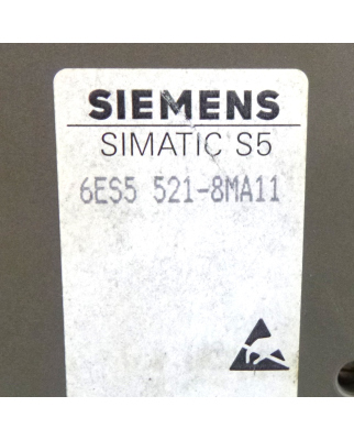 Simatic S5 CP521 6ES5 521-8MA11 GEB