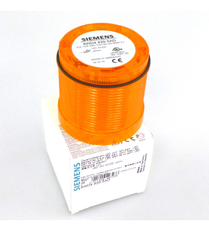 Siemens Dauerlichelement gelb 8WD4 420-5AD OVP