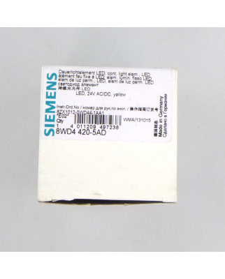 Siemens Dauerlichelement gelb 8WD4 420-5AD OVP
