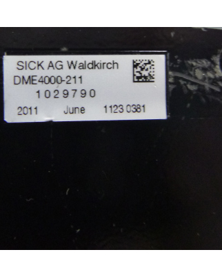Sick Distanzsensor DME4000-211 1029790 GEB