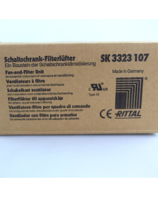 RITTAL Schaltschrankfilterlüfter SK3323107 OVP
