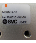 SMC Kompaktzylinder MGQM12-10 GEB