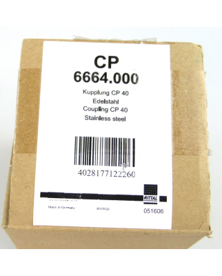 RITTAL Kupplung CP 6664.000 OVP