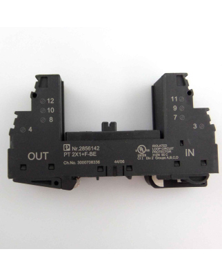 Phoenix Contact Überspannungsschutzbasiselement PT 2X1+F-BE 2856142 NOV