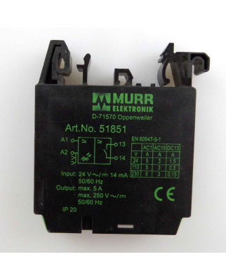 Murr elektronik Ausgangsrelais RMM 11/24VDC 51851 (4Stk.) GEB