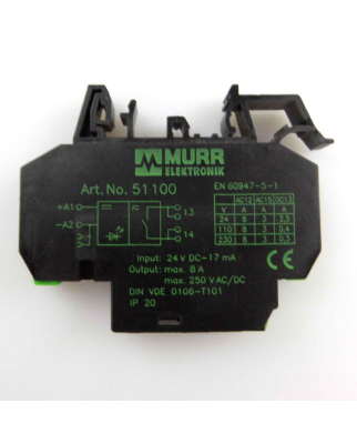 Murr elektronik Ausgangsrelais RMMDA 11/24 51100 (2Stk.) GEB