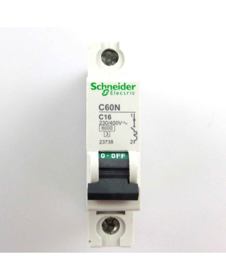 Schneider Electric Leistungsschutzschalter C60N C16 23738 (7Stk.) OVP
