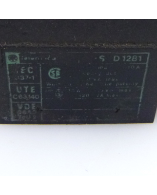 Telemecanique Hilfsschalter XES-D1281 GEB
