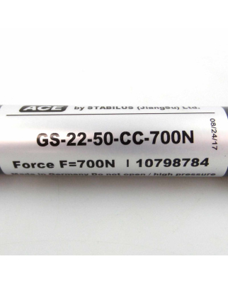 ACE Gasdruckfeder GS-22-50-CC-700N NOV