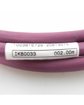 Bosch Rexroth PROFIBUS Buskabel IKB0033 R911291808 2M NOV