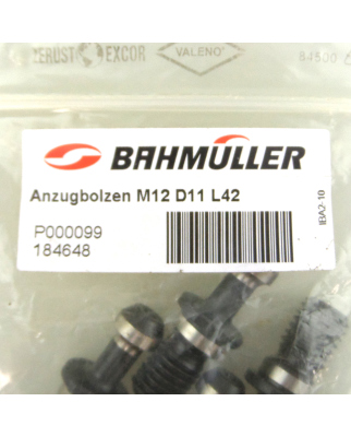 Bahm&uuml;ller Anzugsbolzen M12 11x42mm (10Stk) OVP