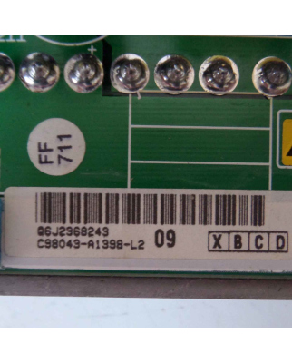 Siemens Baugruppe C98043-A1398-L2 E-Stand:A GEB