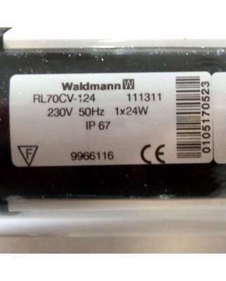 Waldmann Rohrleuchte RL70CV-124 111311000 230V/636mm OVP