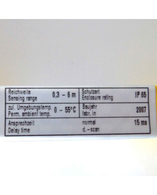 Siemens Lichtvorhang Empfänger 3RG7841-3DF01 OVP