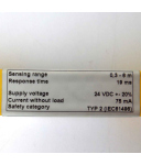 Siemens Lichtvorhang Empfänger 3RG7841-3DG01 NOV