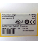 Siemens Lichtvorhang Empfänger 3RG7841-3DG01 NOV