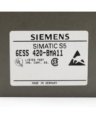 Simatic S5 DI420 6ES5 420-8MA11 OVP