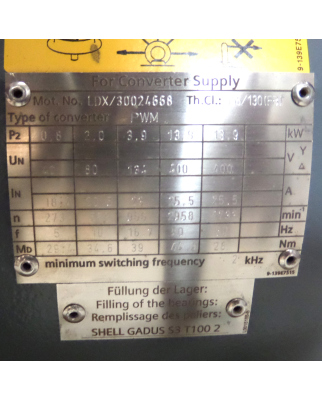 Siemens SIMOTICS XP NSP-Motor 1MD5165-1BD60-4AA1-Z NOV