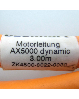 Beckhoff Motorleitung AX5000 dynamic ZK4500-8022-0030 3m NOV