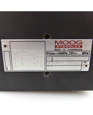 MOOG Einbauventil M-CCE25A6RH3Z/1H NOV