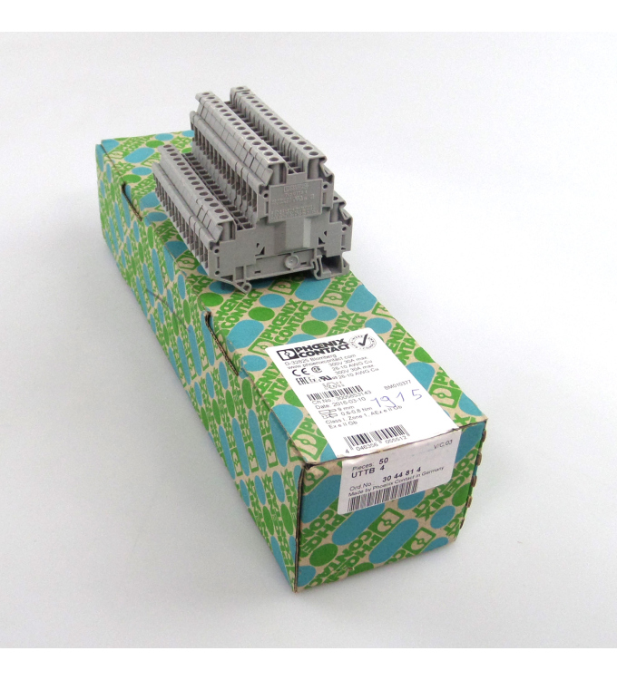 Phoenix Contact Doppelstockklemme UTTB 4 3044814 (15Stk.) OVP