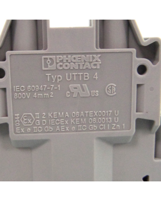 Phoenix Contact Doppelstockklemme UTTB 4 3044814 (15Stk.) OVP