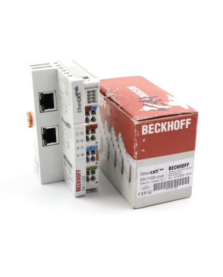 Beckhoff EtherCAT-Koppler EK1100-0000 OVP
