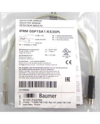 Baumer electric Induktiver Näherungsschalter IFRM...