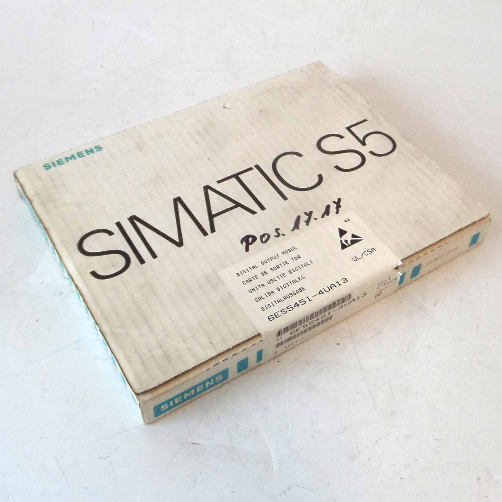 Siemens Simatic S5 6ES5460-4UA13 Analog Input Module 6ES5 460-4UA13 o Siemens Simatic S5 6ES5460-4UA13 Analog Input Module 6ES5 460-4UA13 o