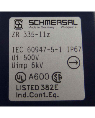 SCHMERSAL Positionsschalter ZR 335-11z GEB